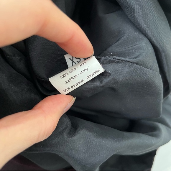 Joseph plum wool skirt XS - Picture 6 of 9